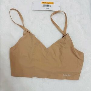 Calvin Klein Nude invisible bralette S